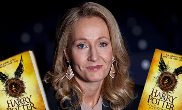 J.K. Rowling, la autora de la exitosa saga del mago Harry Potter.