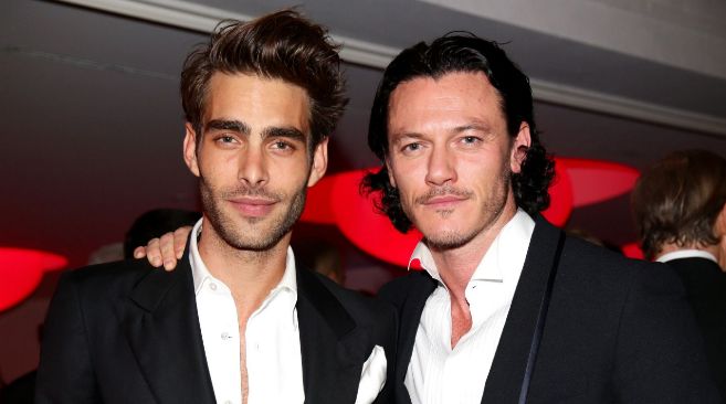 Luke Evans y su novio Jon Kortajarena. ¡Hacían tan bonita pareja!