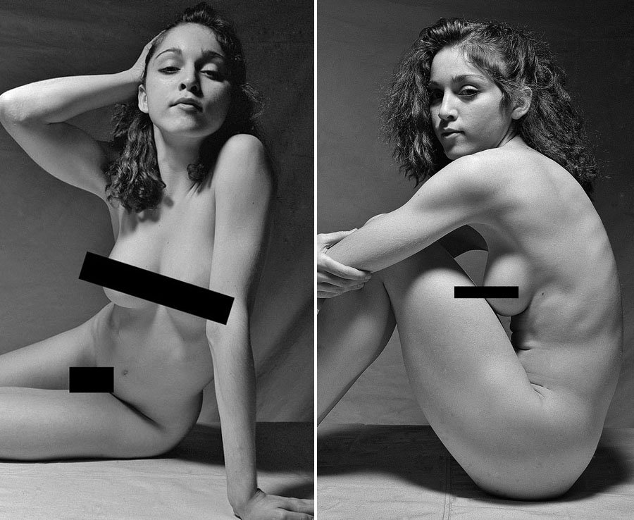 Anuncian subasta de fotografías de Madonna desnuda con tan sólo 18 años de ...