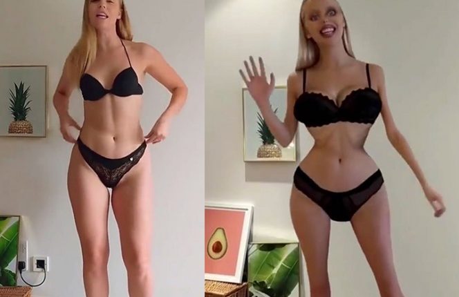 Esta chica muestra cómo es el cuerpo ideal según sus 'haters'