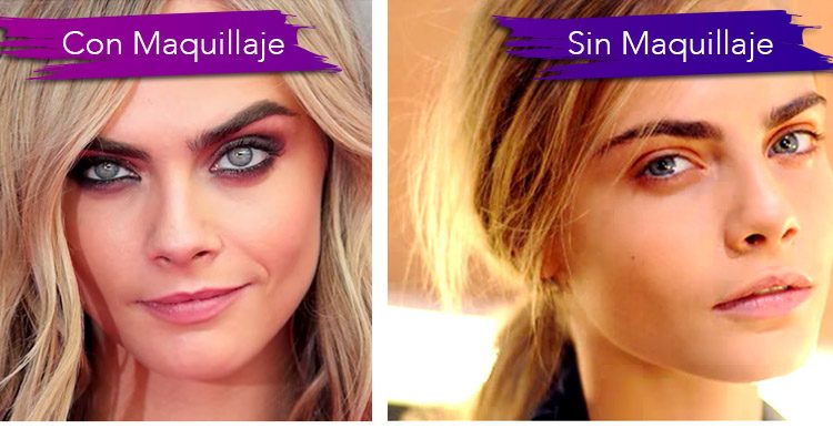 Famosas sin Maquillaje