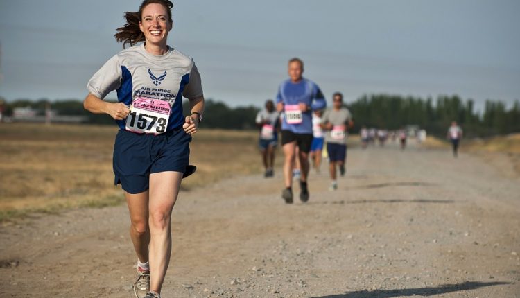 carrera, corredor, maraton