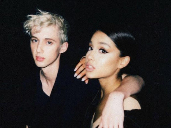 Ariana Grande y Troye Sivan / Fuente; Instagram @arianagrande