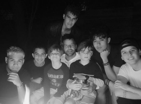 Ricky Martin quiere que sus hijos sean gay / Fuente: Instagram @ricky_ martin