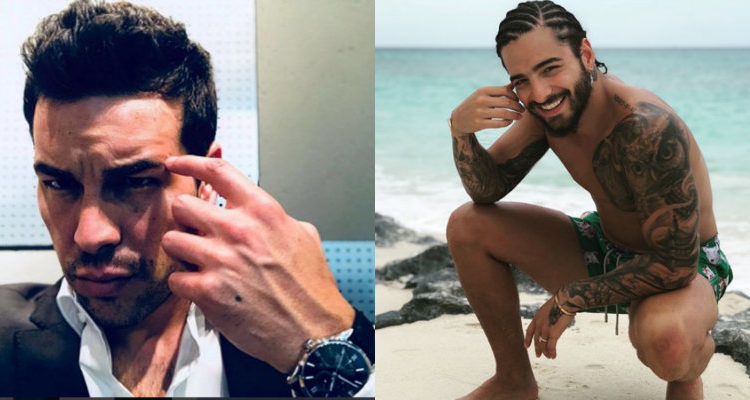 Maluma y Mario Casas / Fuente: Instagram @maluma y @mariohouses