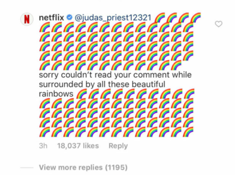 Fuente: Instagram @netflix