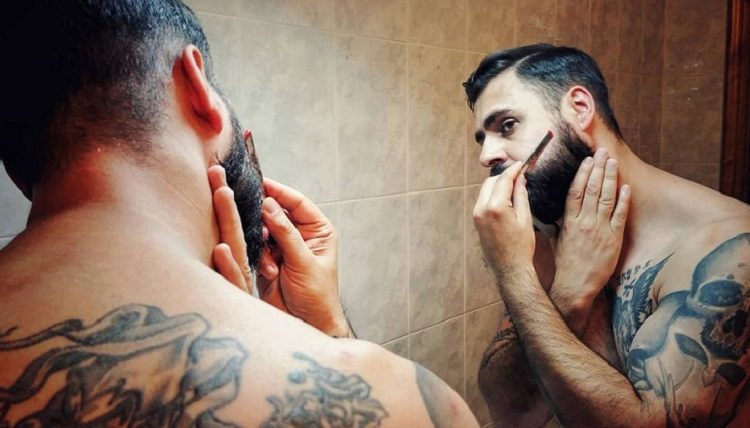 hombres con barba