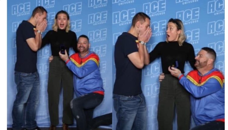 brie larson comic con